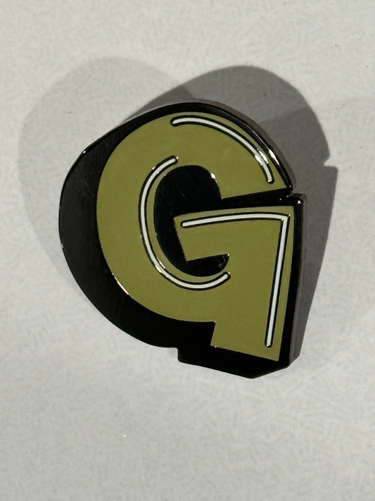 Enamel Pin Letter G